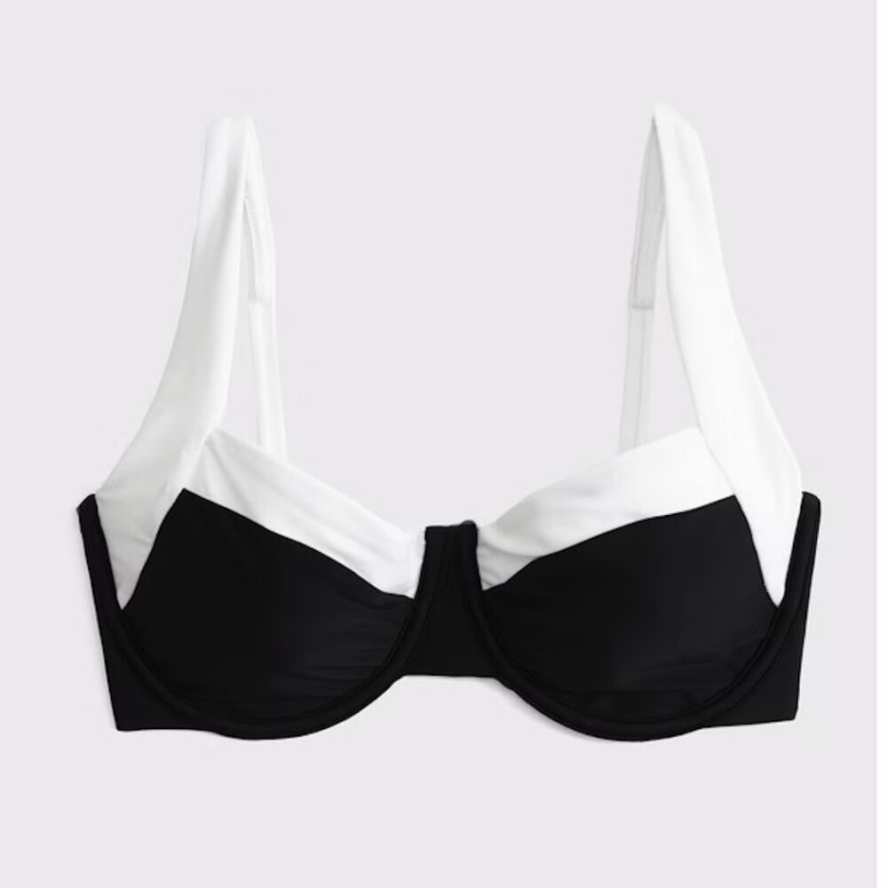Curve Love Wide Strap Underwire Bikini Top
